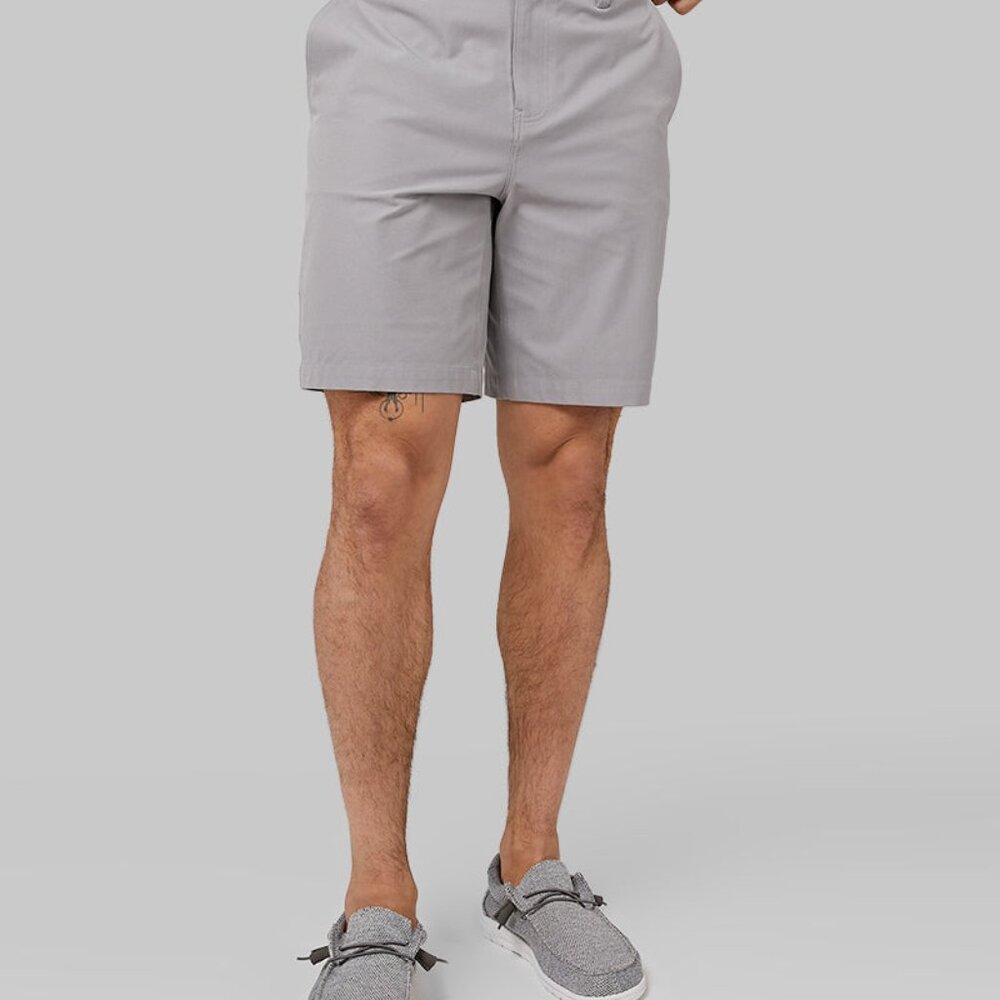 32 Degrees MEN'S CLASSIC STRETCH WOVEN 9-INCH SHORT Size 36STORM SKY / 36